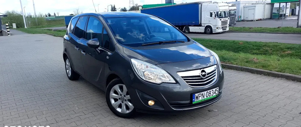 samochody osobowe Opel Meriva cena 25900 przebieg: 197000, rok produkcji 2012 z Płońsk